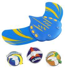 Pez Batfish impulsado por agua que se mueve hacia adelante, juguete de agua para niños y bebés en playa y piscina, modelo de pez que rocía agua, popular - 301 Peces buceadores - Ver 15