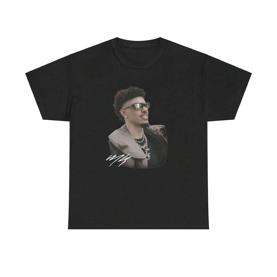 Camiseta Lamelo Profile - Negro - Ver 1