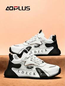 Minimalist Lightweight Racing Shoes – Men's Low-Cut Breathable Sneakers For Marathon And Speed Training - Black - View 1