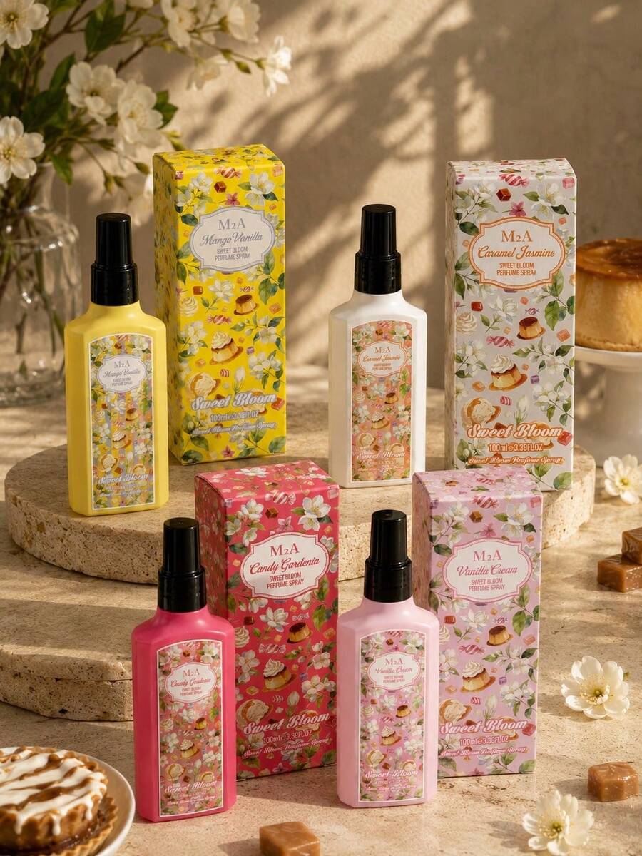 1/4pcs Home Fragrance Liquid Diffuser, Caramel Jasmine, Vanilla Cream Candy, Gardenia, Mango Sweet Floral, Large Capacity, Suitable For Room, Car, Closet, Bedroom, Bathroom, Office, Summer Daily Use - Regular Model - View 1
