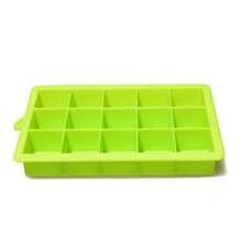 1,Ice Cube Mold, Silicone Mold, Silicone Ice Cube Tray, Frozen Ice Cube Storage Box, With Lid For Home Use, Homemade Ice Cube Magic, Kitchen Accessories - Multicolor - View 17