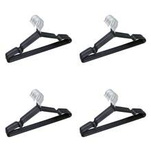 10/20/40/60/100pcs Set Anti-Slip Coated Clothes Hangers, Morandian Color System, Luxury Home Use - Black - View 21