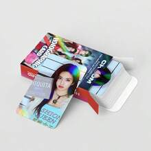 124pcs BABY MONSTER New Album CHOOM Holographic Laser Cards, Star LOMO Cards - Multicolor - View 8