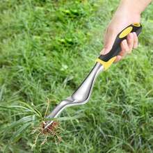 Garden Weeder Manual Weeding Tool With V-Shaped Fork And Anti-Bending Lever Base, Easy Weeding And Deeper Root Digging, Ergonomic Handle Weeding Tool For Farm Lawn And Field - A - View 4