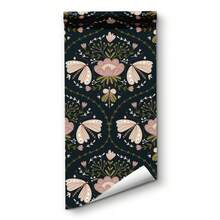 ihomeli Whimsical Floral And Butterfly Removable Peel And Stick Wallpaper For Living Room Bedroom Decor - Multicolor - View 11