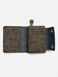 Men's Multi-Slot Large Capacity ID Card Bank Card Multi-Function Wallet Card Holder Small Bag,Key Holder For Men - Bronze - View 2