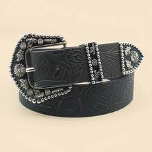 Men Exercise & Fitness Belt - Black - View 1