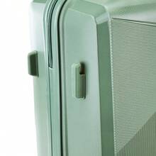 W WINGS Set Of 3 Suitcases Or Choose Luggage Available In 28", 24", 20" Inch Polypropylene Travel Luggage TSA Hard Telescopic Handle 360 Wheels Light Green - Green - View 7