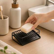 Soap Holder, Bathroom Shower Soap Dish With Drainage And Water Tray, Block Soap Rack, Kitchen Sink And Countertop Soap Saver - Multicolor - View 7