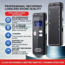 New Upgraded Digital Voice Recorder With Built-In Display, Supports External Playback, Portable Recording Device For Office And Students, 250mAh Battery, Long Battery Life - View 4