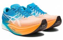 Asics Metaspeed Sky+ 'Orange Pop Island Blue' Sneakers Men 1013A115-800 - Multicolor - View 3