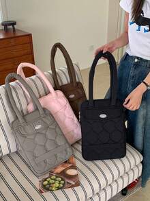 Minimalist Fluffy Laptop Bag, Compatible With MacBook 13/14 Inches, 15/15.6 Inches, Laptop Shoulder Bag, Computer Lnner Bag - View 2