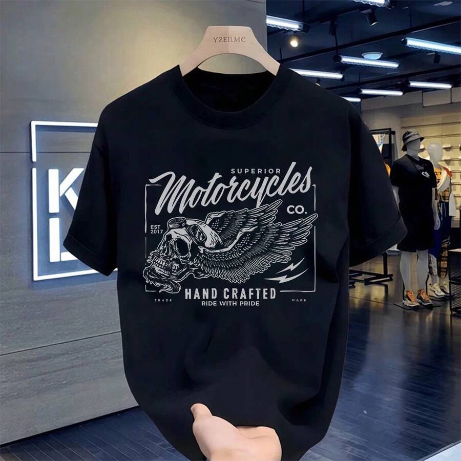 Men T-Shirts - Black - View 1