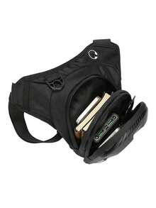 Tactical Motorcycle Leg Bag Waterproof Rider Waist Bag Riding Motorcycle Crossbody Bag Men Chest Bag Motorcycle Travel Gear - Multicolor - View 8