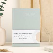 2026-2027 Planner - Weekly And Monthly Planner, July 2026 - June 2027, Linen Hardcover, 2026-2027 Calendar Planner Book With Tabs, Aesthetic, Perfect For Office Home School Supplies - Jul. 2026 - Jun. 2027 - View 11