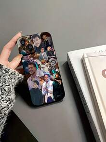 Phoenix Arizona cantante de música marrón collage collagefunda de teléfono Fundas compatibles con ,Apple,VIVO,OPPO,,, y Honor.Fabricadas en silicona TPU,ofrecen protección contra golpes y caídas. - Negro - Ver 6