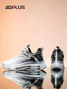 Outdoor Multi-Functional Casual Sneakers - Men's Waterproof Anti-Slip Hiking Shoes - 黑與白 - 查看 3