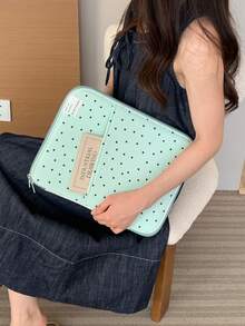 Korean Style Star Laptop Bag, Compatible With IPad 10/11 Inches, Tablet Storage Bag, 13/14 Inch Laptop Protective Case Inner Bag - View 9