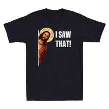 Men Sports Tees & Tanks - 黑色 - 查看 1