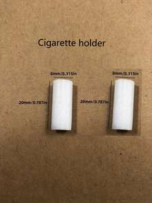 1pc Manual Cigarette Rolling Machine, Manual Tobacco Rolling Device, Rolling Paper Handmade Cigarette Roller, Plastic Tobacco Injector Rolling Tool - White - View 5