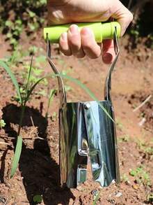 1 Set Of Essential Gardening Tools: Transplanter, Seeder, Hole Puncher, And Handheld Bulb Planter For Planting Vegetables, Flowers, Seeds, And Bulbs - Seeder - View 9