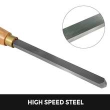 Tuspuzz Wood Lathe Tools, Wood Carving Gouges, High-Speed Steel, 8 Wood Turning Chisels, Wide Wood Carving Gouges, 45 X 32 X 4.2 Cm, Wood Lathe - 45 X 32 X 4.2 cm - View 2