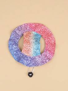 1 pieza Sombrero de sol de poliéster lindo y a prueba de viento, diseño con orejas expuestas, ajustable para evitar la pérdida de cabello, adecuado para que perros pequeños lo usen al aire libre todo el año - Multicolor - Ver 5