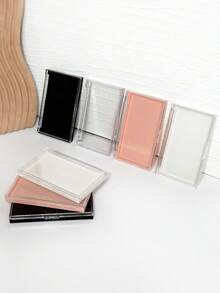 1 pieza Caja de almacenamiento transparente y visible para arte de uñas, para exhibición de arte de uñas portátil - Multicolor - Ver 7