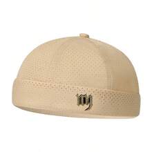 Topi Datar Unisex untuk Pria, Topi Newsboy Serbaguna dengan Bordir Huruf, Gaya Kasual Fesyen Jalanan, Cepat Kering untuk Musim Semi dan Gugur - A - View 6