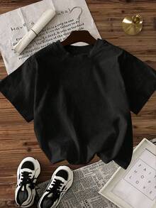 Women T-Shirts - Black - View 3