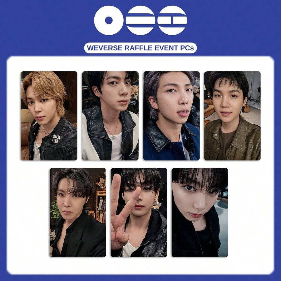 55pcs BT2 "ARIRANG" World Tour High-Definition Music Model Cards, Including RM, Jin, J-Hope, Jimin, V And Other Members, Perfect For ARMY Fans Collection, Celebrity Signed Photo Merchandise Display Trading Cards, Decoration And Collection Gift Photo Cards - Multicolor - View 1