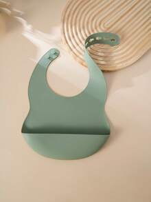 1 pièce Bavoir de nourrissage en silicone personnalisé avec nom & motif, bavoir réglable, impression à la demande, accessoire de vaisselle pour bébé - Multicolore - Voir 17
