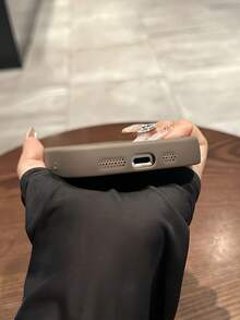Fashion Floral Print Anti-Drop Phone Case Compatible With 11/12/13/14/15Pro Max - 棕色 - 查看 6