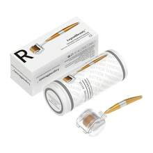 Microneedle 192 Titanium Derma Roller Professional Skin Care Tool - Camel - View 1