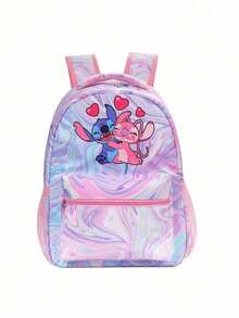 Lightweight Soft Cartoon Pattern Backpack, Large Capacity Multi-Compartment Design, Student Backpack, Kindergarten Baby Travel Snack Picture Book Storage, Versatile Backpack, Large Capacity Student Backpack With Laptop Compartment, Casual Backpack, Sports Backpack - Multicolor - View 14