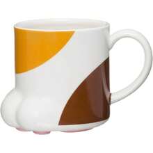 Fun tableware series paws mug tortoiseshell SAN2235 - 3 - Moderno - Ver 1