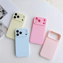 4 buah Casing Ponsel Silikon Lembut Tahan Guncangan Motif Dopamin Lucu Warna Solid, Gaya Minimalis Ins Fresh, Pelindung Smartphone Apple, Kompatibel dengan iPhone 17 Pro Max 16/16 Pro/16 Plus/16 Pro Max/15/15 Plus/15 Pro/15 Pro Max/13/13 Pro/13 Pro Max/12/12 Pro Max/14/14 Plus/14 Pro/14 Pro Max/12/12 Pro Max/11/11 Pro Max, Sempurna untuk Penggunaan Sehari-hari - MultiWarna - View 34