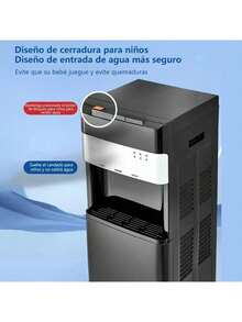 Cold And Hot Water Dispenser For Water Jugs - Concealed Design - Black - View 5