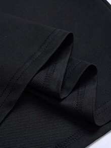 Camiseta casual para hombre, estampada en la parte delantera y trasera, camiseta de manga corta con cuello redondo para hombre, moderna y versátil, con elementos de moda, hecha de tela cómod - Blanco - Ver 8