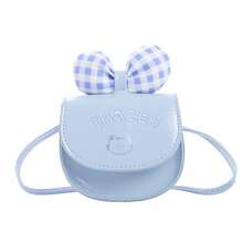Plaid Bow Cat Flap Bag, Cute Fashion Mini Saddle Bag, Stylish Crossbody Bag, Coin Purse, Phone Bag And Crossbody Bag - Multicolor - View 6