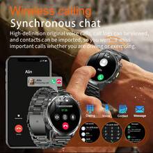 KENPANG Jam Tangan Pintar Pria Multifungsi untuk Aktivitas Luar Ruangan, Panggilan HD Bluetooth, Daya Tahan Baterai 1000mAh, Lampu Senter LED Dua Warna Merah dan Putih Terintegrasi, Layar Sentuh Penuh Ultra Jernih 1,85 Inci, 100+ Mode Olahraga, Pelacakan Kesehatan 24/7, Tahan Air IP68, Pelacak Kebugaran Pria, Ideal untuk Bersepeda, Mendaki, Lari Lintas Alam, Kompatibel dengan iOS dan Android - View 6