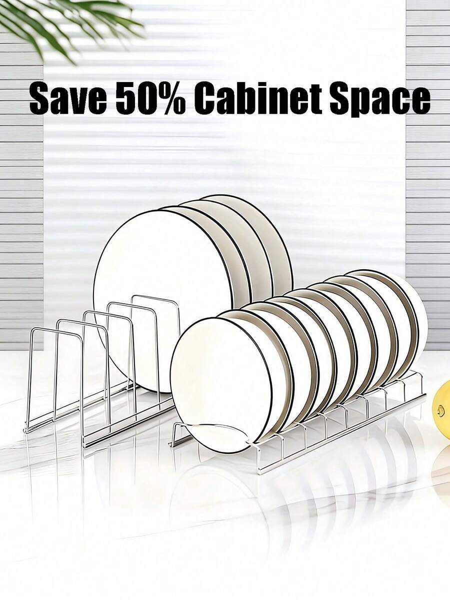 Stainless Steel Dish Rack Built-In Utensil Storage Finish Kitchen Counter Storage Shelf For Storing Bowls And Plates A Pull-Out Drawer Type With Built-In Drying And Sterilizing Features Clean And Tidy Kitchen Essentials Kitchen Accessories