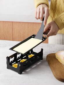 Cheese Melting Grill Set With Spatula, For Home Dining, Indoor Cooking, Backyard BBQ, Picnic, Garden Party & Small Outdoor Gathering - View 1