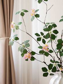 ZaiYe 3PCS, Artificial Azalea Branches, Lifelike Simulated Green Leaf Branches, Simple Zen Style Artificial Green Plants, Suitable For Indoor Home Table Decoration, Festival And Wedding Decorations - Multicolor - View 5