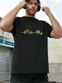 Men T-Shirts - Black - View 1