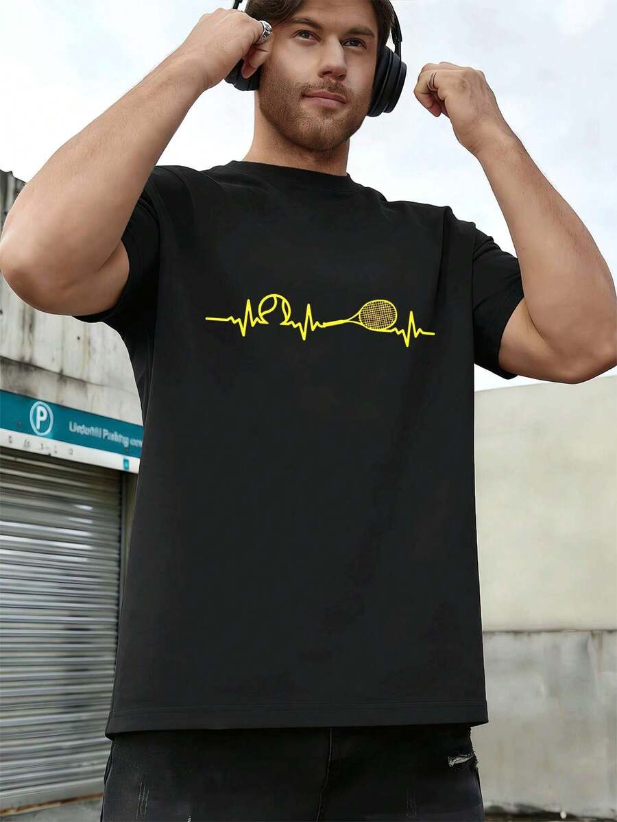 Men T-Shirts - Black - View 1