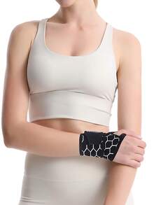 1pc Adjustable Sports Fitness Badminton Yoga Elastic Lightweight Wristband - Multicolor - View 11