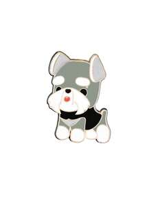 1/4pcs Cartoon Cat Dog Brooch, Exquisite Small Size, Versatile Style, Delicate Craftsmanship, Fade-Resistant, Cute And Youthful, Eye-Catching, Suitable For Sweaters And Shirts - Multicolor - View 11