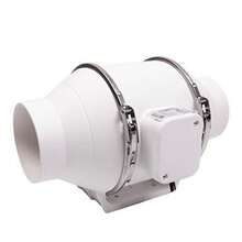 100mm 4Inch Diameter Inline Extractor Fan Bathroom Shower Ceiling Loft Mount. - Reino Unido-G026101 - Ver 8