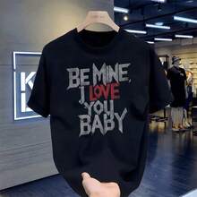Men T-Shirts - 黑色 - 查看 6